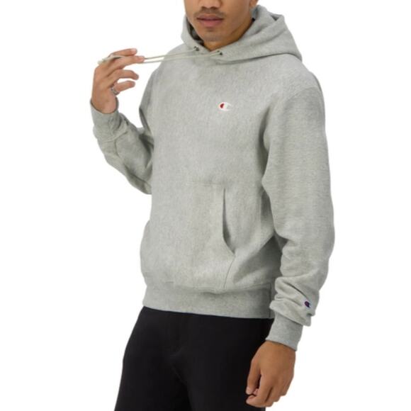 New ~ CHAMPION ~ Reverse Weave C Logo Pull Over Hoodie Size XS - Picture 3 of 10